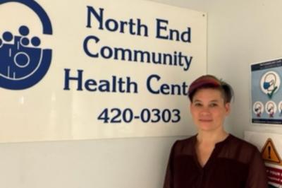 Photo of Dr. Andrea Rideout, MD, FCFP, a family physician at the North End Community Health Centre in Halifax.